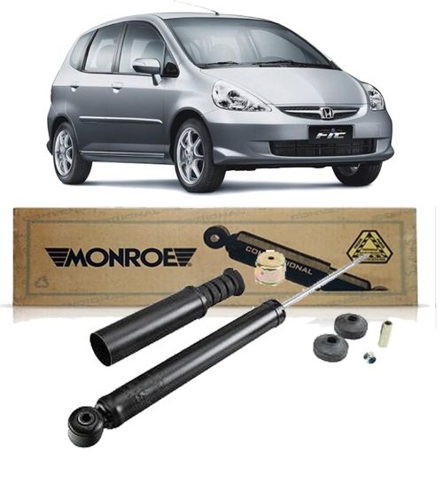 Amortecedor Traseiro Honda Fit 2003 A 2008