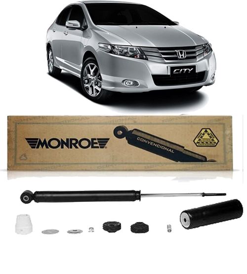 Amortecedor Traseiro Honda City 2009 A 2014