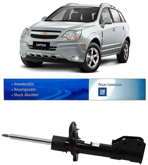 Amortecedor Dianteiro Captiva 2.4 3.6 2008 A 2017 Esquerdo