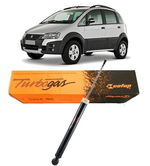 Amortecedor Traseiro Fiat Idea Adventure 2006 A 2016