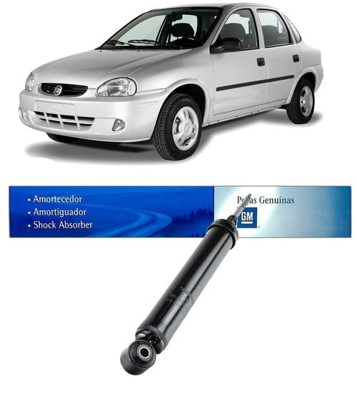 Amortecedor Traseiro Corsa 1994 A 2012