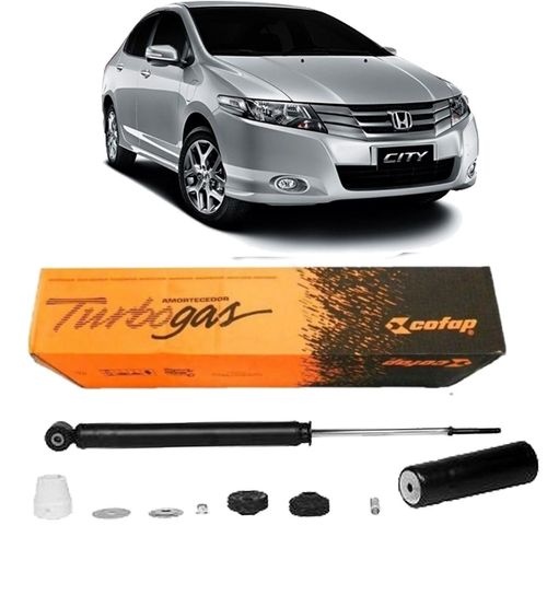 Amortecedor Traseiro Honda City 2009 A 2014