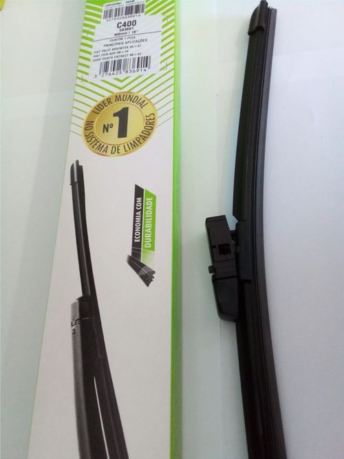 PALHETA TRASEIRA VALEO  FORD FIESTA  VW GOL GII  FIAT IDEA  PALIO  400MM 16"- VALEO -  583691
