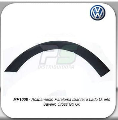 Moldura Paralama Saveiro Cross (Parte Maior) Lado Direito
