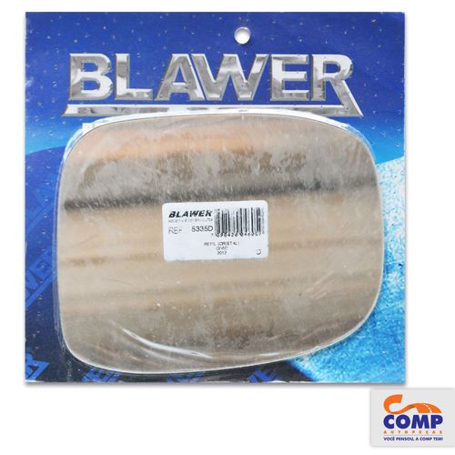 Lente de Espelho Retrovisor Direito Civic 2012 em diante 5335 - D Blawer Lado Passageiro