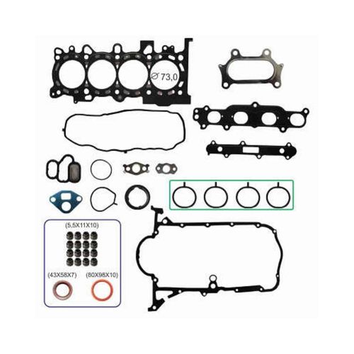 JUNTA DO MOTOR - HONDA CITY 1.5 16V 2009/. FIT 2012/2017 - WR- 2017/...-L15A7 - BASTOS