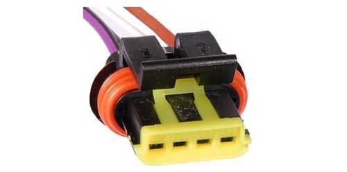 CONECTOR SENSOR TEMPERATURA FLUX MSS SNTN 4VIAS FEMEA  - ETE7742
