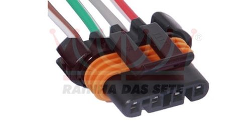 CONECTOR REP.BOMBA DE COMBUSTIVEL 4VIAS- RAINHA - ETE5866