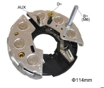 PLACA RETIFICADORA ALTERNADOR UNO/MILLE/13/PREMIO /CHEVY 1.6/ FIAT - IKR3275