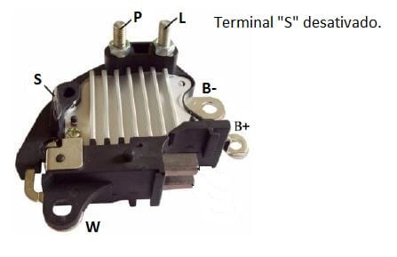 REGULADOR VOLTAGEM ALTERNADOR PUNTO PALIO  TEMPRA  MAGNETTI  MARELL 14V - IKR5120