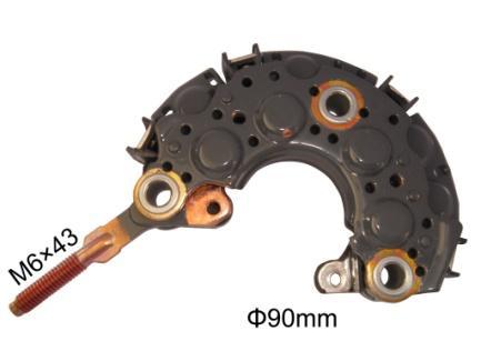 PLACA RETIFICADORA ALTERNADOR NIPODENSO HONDA CIVIC/TERCEL - IKR3250