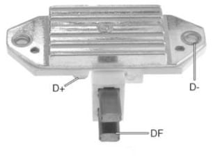 REGULADOR VOLTAGEM ALTERNADOR  ISKRA 14V - IKR5975