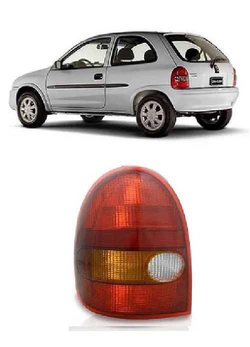 LANTERNA TRASEIRA CORSA 94/99 TRICOLOR LADO ESQUERDO  - CF3115.40
