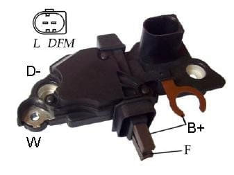 REGULADOR DE VOLTAGEM BOSCH FORD CARGO 2004.. 28V (F00M144125) (IKRO) - IKR5205