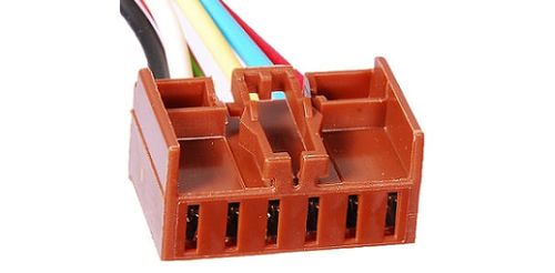 CONECTOR BOTAO VIDRO ELETRICO LADO ESQUERDO T FIAT /PALIO /UM O6 VIAS  - ETE5757