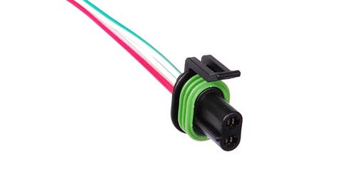 CONECTOR INJECAO 2 VIA COM TERMOSTATO FEMEA TRASEIRA  - ETE7989