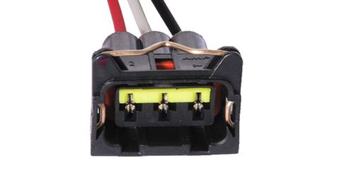 CONECTOR INJECAO MOTOR 3 VIAS FEMEA  - ETE7988