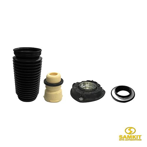 KIT DO AMORTECEDOR SUSPENSÃO DIANTEIRA NOVO GOLF 2014 EM DIANTE (SUPORTE, ROLAMENTO ORIGINAL, BATENTE E COIFA)- SK448S