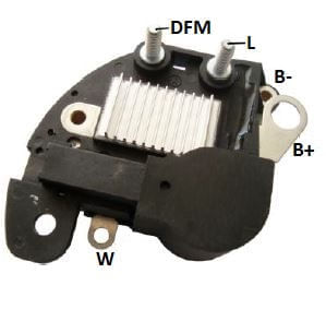 REGULADOR VOLTAGEM ALTERNADOR PEUGEOT 206 16 16V 02/PARTNER 16 - IKR5118