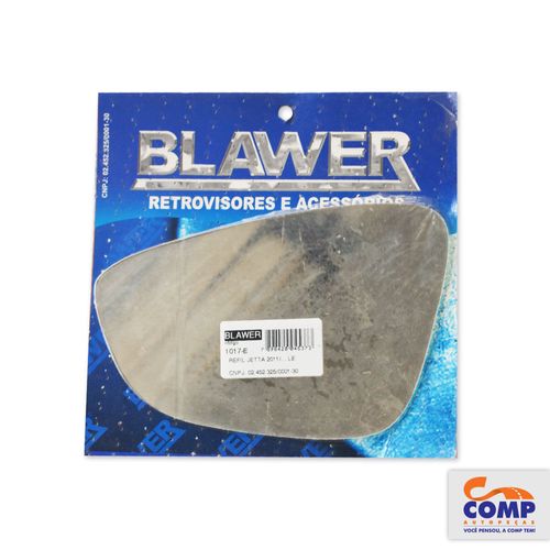 Lente Espelho de Retrovisor Esquerdo Jetta 2011 em diante Blawer 1017 - E Lado Motorista