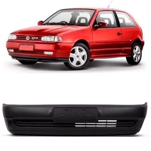 Parachoque Dianteiro Gol G2 1995 A 2005 Preto Liso