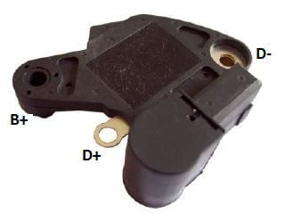 REGULADOR VOLTAGEM ALTERNADOR AUDI A4/A6/VW GOL F/PASSAT/POLO - IKR5501