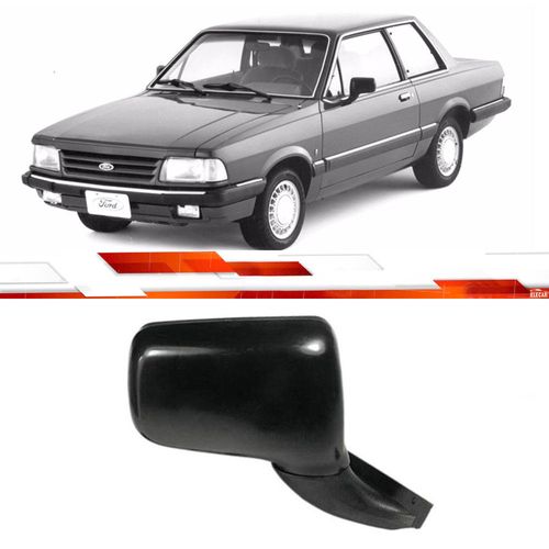 RETROVISOR DEL REY 85-92 PAMPA 92-97 SEM CONTROLE  - RX3330LD