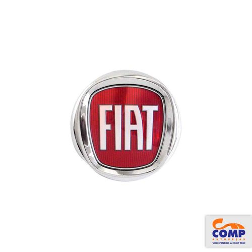 Emblema da Grade Traseiro Palio Uno Doblo Blawer W5192P 75 mm