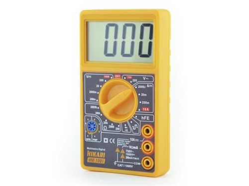 Multimetro Digital -Hm-1001 - Hikari