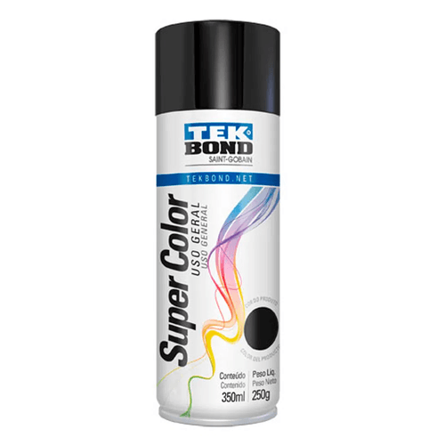 Tinta Spray Uso Geral  - 350ml - Tek Bond
