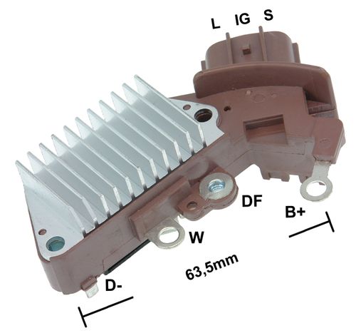 REGULADOR ALTERNADOR TOYOTA MAZDA DENSO 14V - GA865