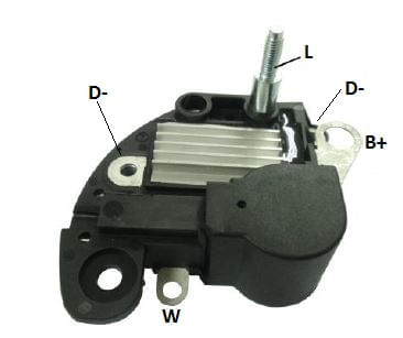 REGULADOR VOLTAGEM ALTERNADOR AGRALE - FT PUNTO 14V - IKR5121HD