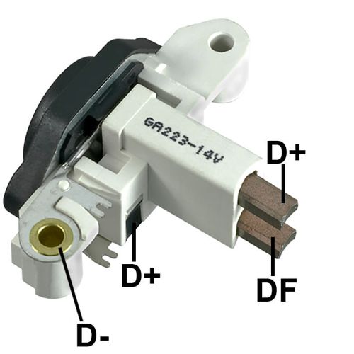 REGULADOR ALTERNADOR VW GOL BOSCH 14V 120V  - GA223