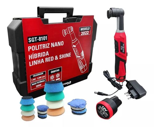 POLITRIZ NANO HIBRIDA RED E SHINE BIVOLT 300W 12V SIGMA TOOLS