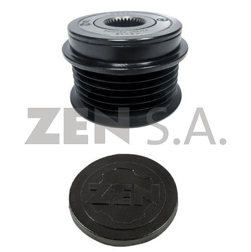 POLIA ALTERNADOR RODA LIVRE TOYOTA COROLLA..  - ZEN6006