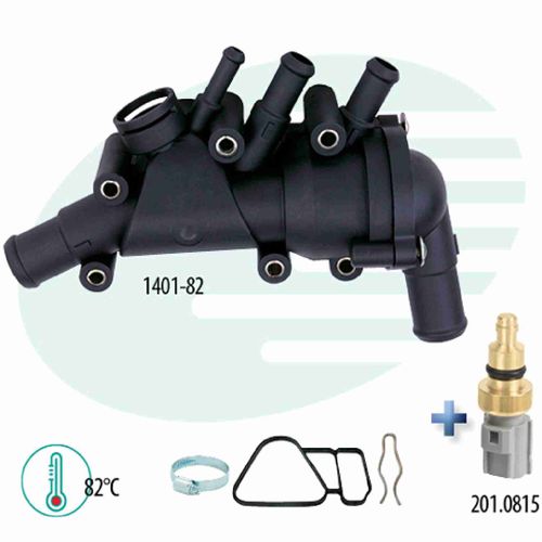 VALVULA TERMOSTATICA E SENSOR FIESTA ZETEC C/SENS - IG601.3004-82