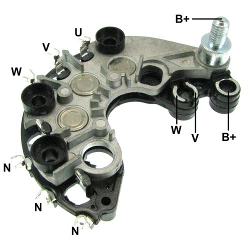 PLACA RETIFICADORA ALTERNADOR GM CORSA VALEO 90A- GA1824