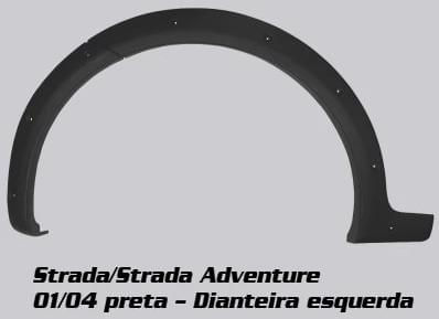 Moldura Paralama Fiat Palio Weekend Adventure 01 04 Diant Es