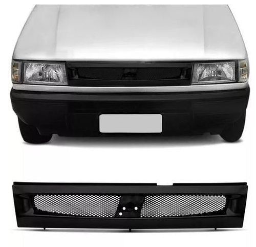 Grade Radiador Fiat Uno Smart 00 01 Preta
