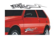 Faixa Lateral Uno Way 13 2 Pts