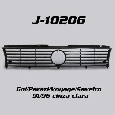 Grade Radiador Gol 91 94 Cinza Claro