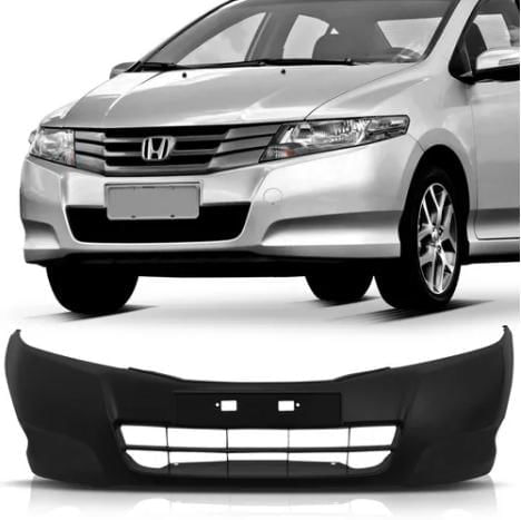 Parachoque Diant Honda City 2009 A 2013 Sem Furo