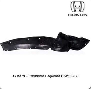 Protetor Paralama Honda Civic 99 00 Esq
