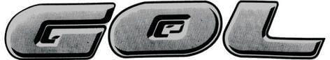Emblema Gol Plus Mi Gol ( Adesivo)