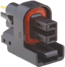 CONECTOR BICO INJETOR CORSA 2 VIAS   - TC1021227