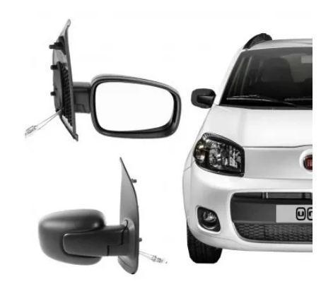 Espelho Ext Fiat Uno 10 Novo 2Pts Esq C Controle