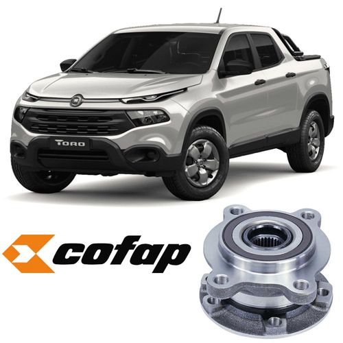Cubo Roda Tras Fiat Toro 2.0 16V 4X4 2016 Todas C Abs Com R