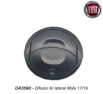 Grade Vent Int Lat Fiat Mobi 17 19