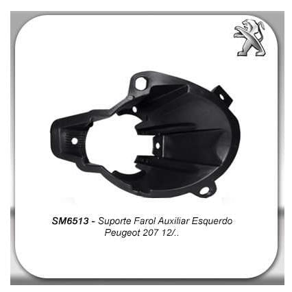Moldura Farol Peugeot 207 Esq 12