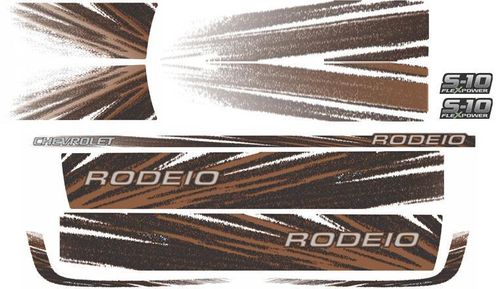 Faixa Lateral S-10 Rodeio 11